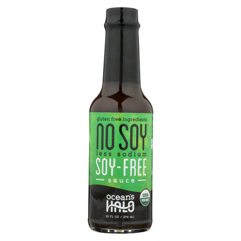 Ocean's Halo, Sauce No Soy Low Salt, Case of 12 X 10 Oz Ocean's Halo
