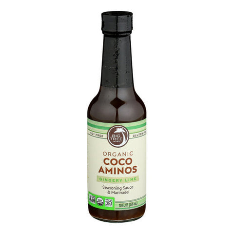 Big Tree Farms, Coconut Aminos Ginger Lime, 10 Oz(Case Of 6) Big Tree Farms