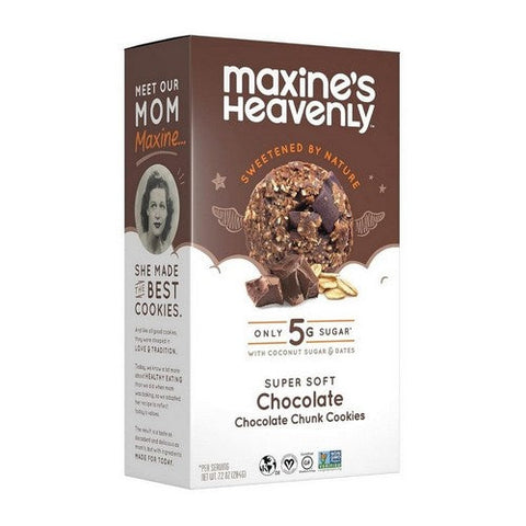 Maxines Heavenly, Chocolate Chunk Cookies, 7.2 Oz(Case Of 8) Maxines Heavenly