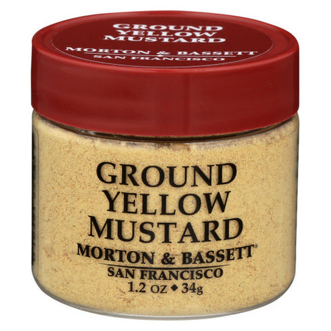 Morton & Bassett, Mustard Yellow Ground, 1.2 Oz(Case Of 3) Morton & Bassett