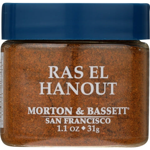 Morton & Bassett, Seasoning Ras El Hanout, 1.1 Oz(Case Of 3) Morton & Bassett
