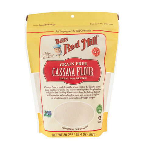 Bobs Red Mill, Cassava Flour, 20 Oz(Case Of 4) Bobs Red Mill