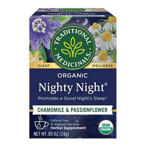 Traditional Medicinals, Nighty Night Tea, 16 Bags Traditional Medicinals