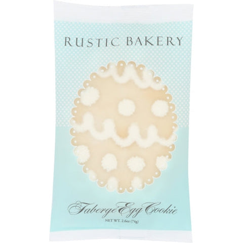 Rustic Bakery, Shortbread Farberge Eggs, 2.6 Oz(Case Of 24)