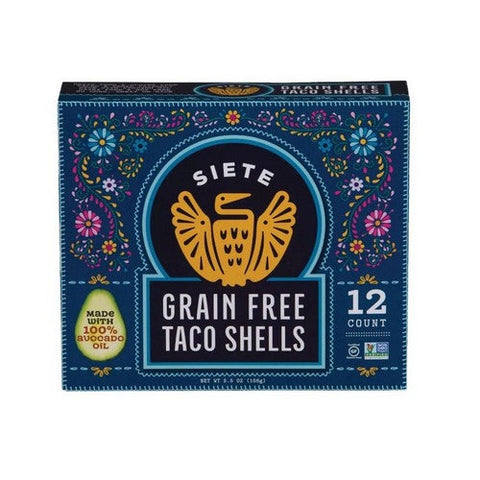 Siete, Taco Shells Grain Free, 5.5 Oz(Case Of 12)