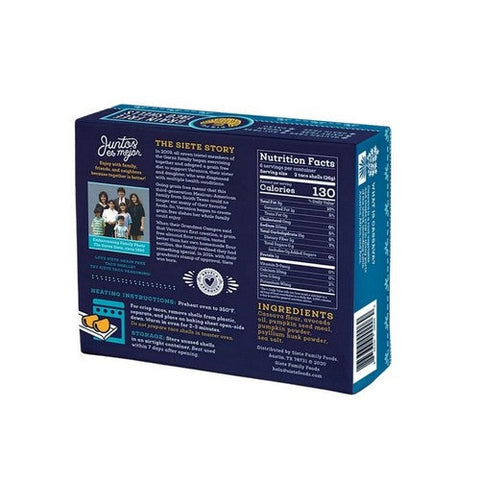 Siete, Taco Shells Grain Free, 5.5 Oz(Case Of 12)