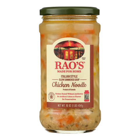 Rao's, Specialty Food Soup Chicken Noodle, 16 Oz(Case Of 6) Rao's