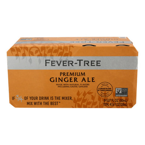 Fever Tree, Soda 8Pk Ginger Ale, 40.56 Oz(Case Of 3) Fever Tree