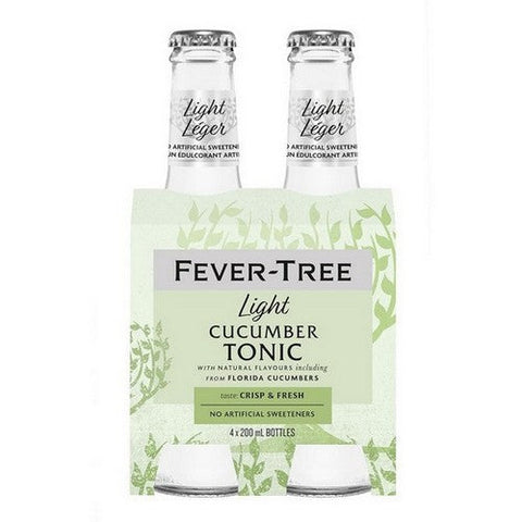 Fever Tree, Cucumber Flavoured Tonic Water, 27.2 Oz(Case Of 6) Fever Tree