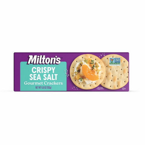Milton's, Crackr Grmt Crspy Sea Slt, 6.8 Oz(Case Of 8)
