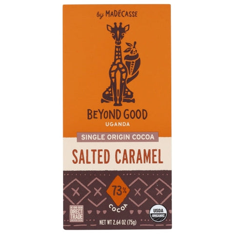 Beyond Good, Bar Choc Salted Caramel, 2.64 Oz(Case Of 12) Beyond Good
