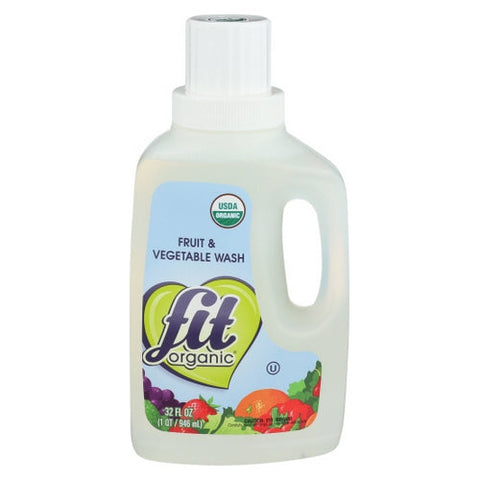 Fit Organic, Produce Wash Soaker Org, Case of 12 X 32 Oz Fit Organic