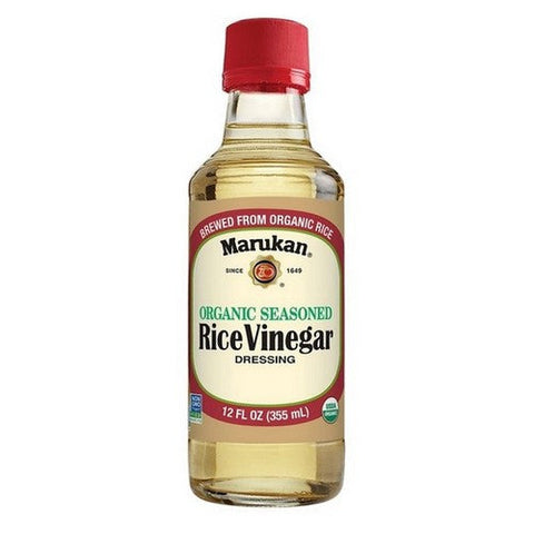 Marukan, Vinegar Rice Ssnd Org, 12 Oz(Case Of 6) Marukan