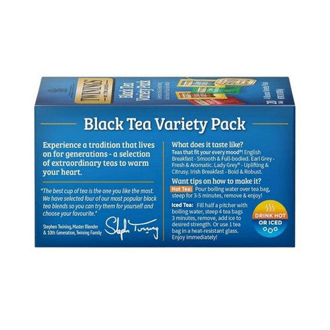 Twinings Tea, Tea Variety Pack, 20 Bags(Case Of 6) Twinings Tea