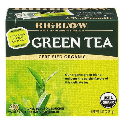 Bigelow, Organic Green Tea, 1.82 Oz(Case Of 6) Bigelow