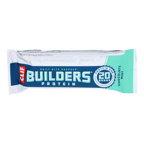 Clif Bar, Clif Builder's Chocolate Mint Bar, 2.4 Oz(Case Of 12) Clif Bar