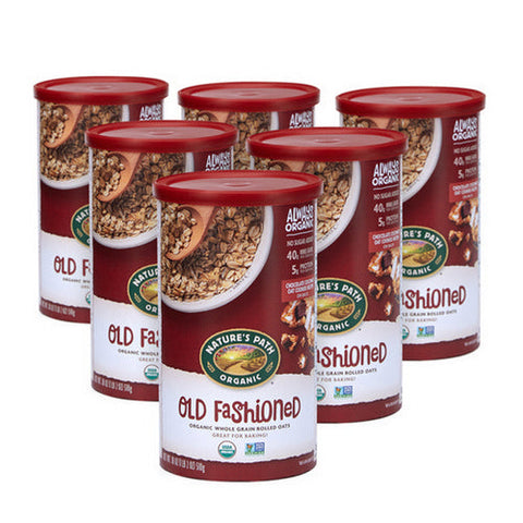 Natures Path, Organic  Old Fashioned Oatmeal, 18 Oz(Case Of 6) Natures Path