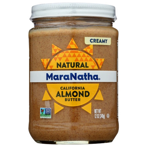 Maranatha, Nut Bttr Almnd Nostir Crmy, 12 Oz(Case Of 6) Maranatha