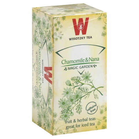 Wissotzky, Tea Chamml Nana Herbal, 20 Bags(Case Of 6) Wissotzky
