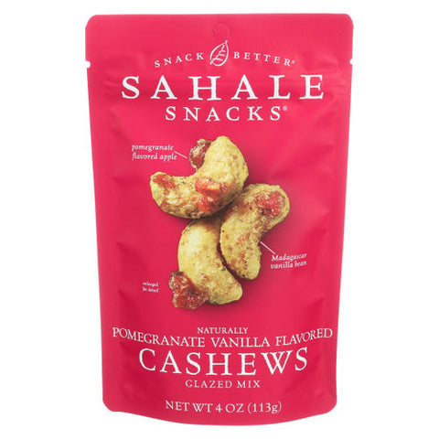 Sahale Snacks, Glazed Cashews, 4 Oz(Case Of 6) Sahale Snacks