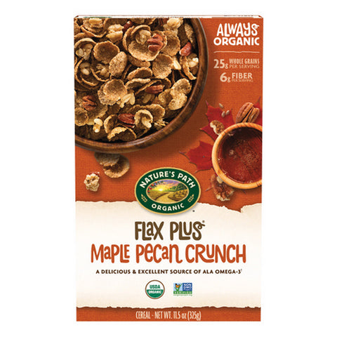 Natures Path, Organic Flax Plus Maple Pecan Crunch, 11.5 Oz(Case Of 12) Natures Path