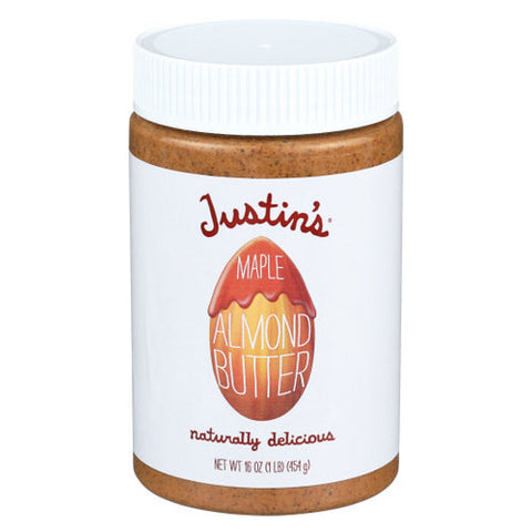 Justin's, Maple Almond Butter, 16 Oz(Case Of 6) Justin's