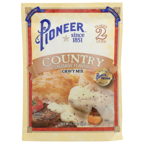 Pioneer, Mix Gravy Cntry Sausage, 2.75 Oz(Case Of 24) Pioneer