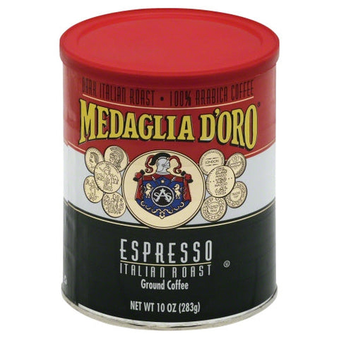 Medaglia D Oro, Coffee Can Reg, 10 Oz(Case Of 12) Medaglia D Oro
