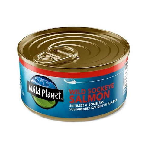 Wild Planet, Sockeye Wild Salmon, 6 Oz(Case Of 12)