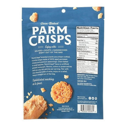 Parm Crisps, Parm Crisps  Original Parmesan, 1.75 Oz(Case Of 12) Parm Crisps