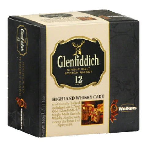 Walkers, Cake Frt Whsky Glenfiddich, 14.1 Oz(Case Of 6) Walkers
