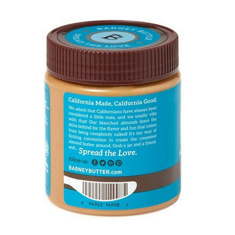 Barney Butter, Nut Bttr Almnd Smooth, 10 Oz(Case Of 6) Barney Butter