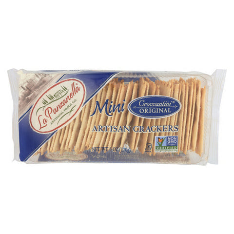 La Panzanella, Mini Croccantini Original, 6 Oz(Case Of 12) La Panzanella