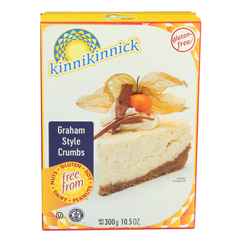 Kinnikinnick, C Rumbs Graham Style, 10.5 Oz(Case Of 6)
