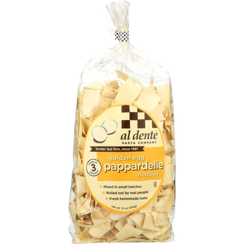 Al Dente, Pasta Ppprdlle Egg, 12 Oz(Case Of 6) Al Dente