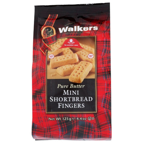 Walkers, Shortbread Mini Fngr, 4.4 Oz(Case Of 6) Walkers