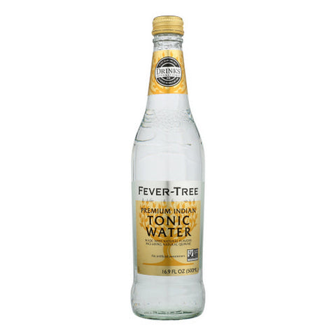 Fever Tree, TreeTon Ic Water Premium Indian, Case of 8 X 16.9 Oz Fever Tree