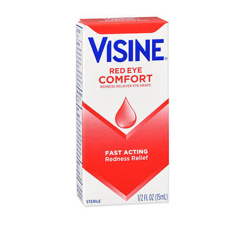 Visine, Red Eye Comfort Eye Drops, 0.5 Oz Visine