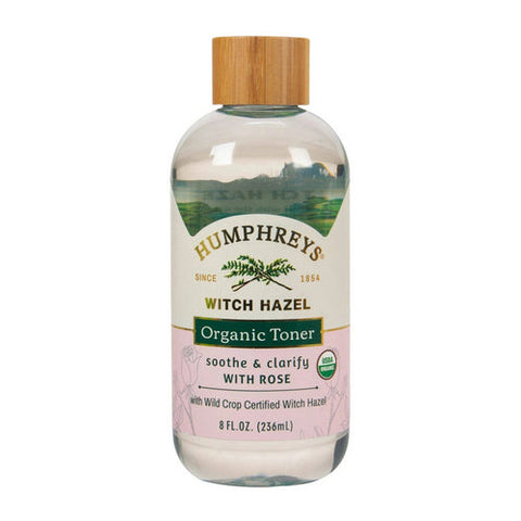 Humphreys Homeopathic Remedies, Organic Witch Hazel, Soothe Rose 8 Oz Humphreys Homeopathic Remedies
