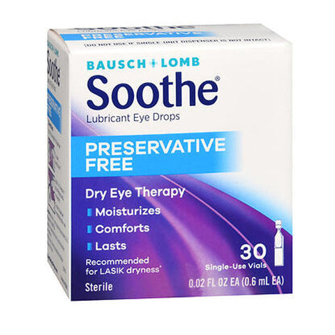 Bausch + Lomb, Eye Lubricant Eye Drops, 0.02 Oz, Box Of 28 Bausch + Lomb