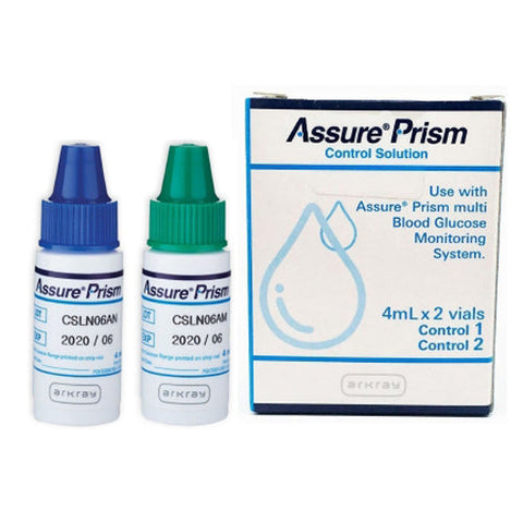 ArkRay, Control Assure Prism Blood Glucose Test 2 Levels, Box Of 1 ArkRay
