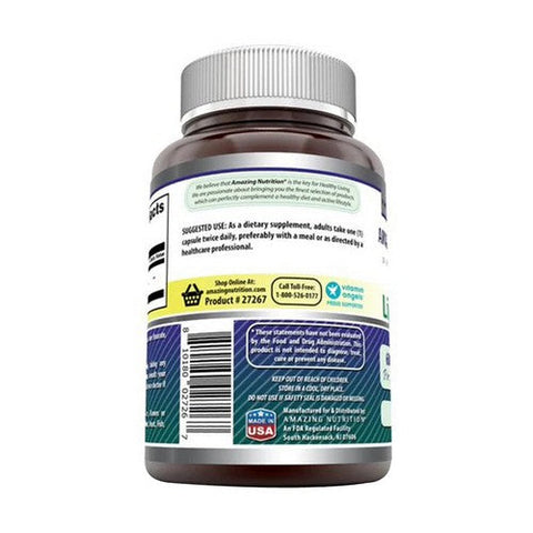 Amazing Nutrition, Amazing Formulas Alpha Lipoic Acid, 600 mg, 60 Caps Amazing Nutrition