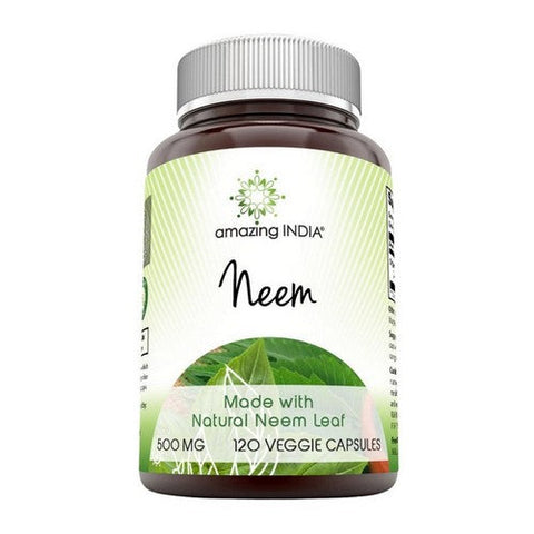 Amazing Nutrition, Amazing India Neem, 500 mg, 120 Veg Caps Amazing Nutrition
