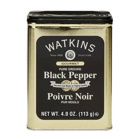 Watkins, Ground Black Pepper, 4 Oz(Case Of 6) Watkins