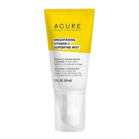 Acure, Brightening Vitamin C Superfine Mist, 2 Oz Acure