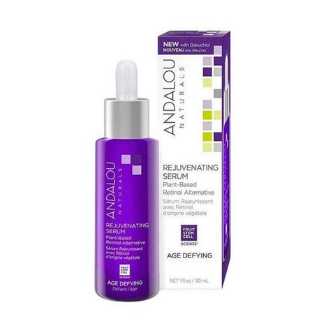 Andalou Naturals, Age Defying Rejuvenating Plant-Based Retinol Alternative Serum, 1 Oz Andalou Naturals