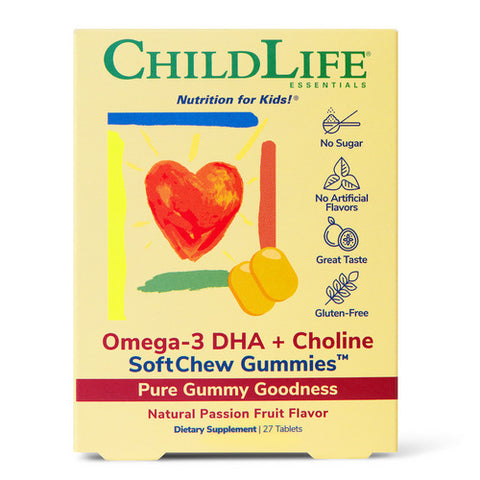 Child Life Essentials, Omega 3 DHA Softmelts, 27 Tabs Child Life Essentials