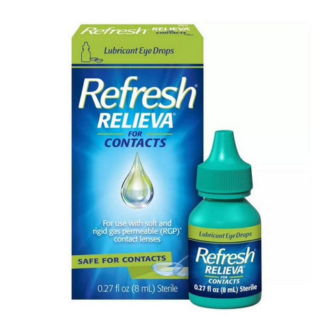 Refresh, Relieva Contacts, 8 ML Refresh