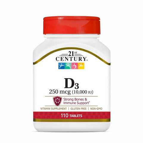 21st Century, Vitamin 1000 IU, 110 Tabs 21st Century