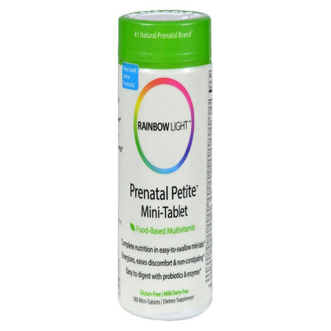 Rainbow Light, Prenatal Petite Mini-Tab Multivitamin, 180 Tabs Rainbow Light